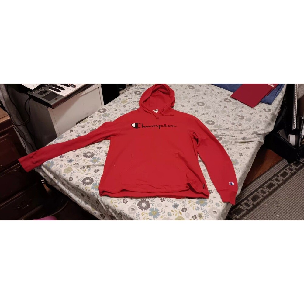 Champion Women's Hoodie, Red, Large